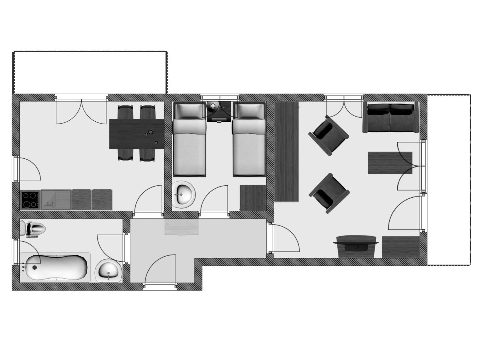 Chalet Soldanella Grächen Szoba fotó