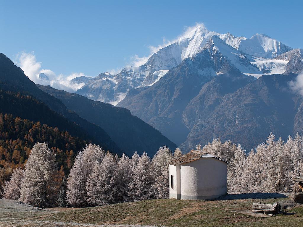 Chalet Soldanella Apartman Grächen Kültér fotó