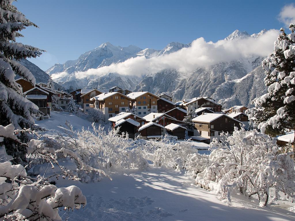 Chalet Soldanella Apartman Grächen Kültér fotó